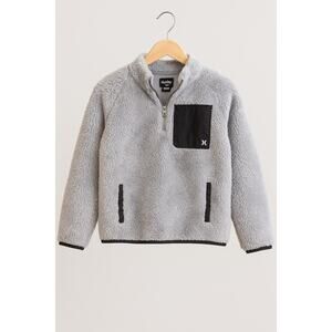 Hurley Kids Fleece Quarter-Zip Pullover